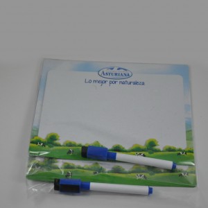 Xiaowei gifts magnetic memo board or write board with custom designs